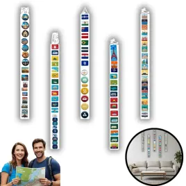 tablice-na-magnesy-zestaw-paskow-z-motywem-gorskim-biale-5-sztuk
