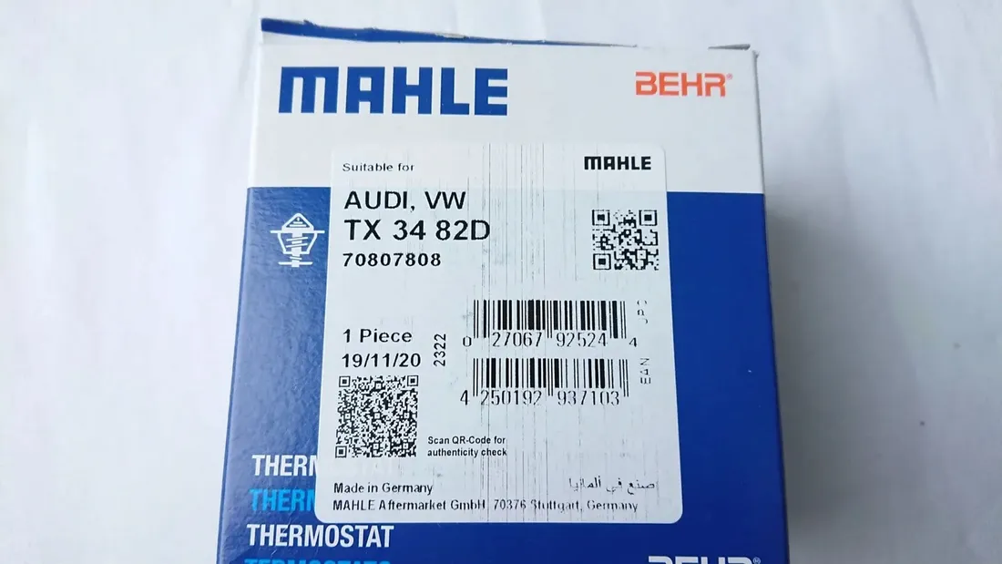 termostat-behr-mahle-tx3482d-audi-vw-stan-nowy