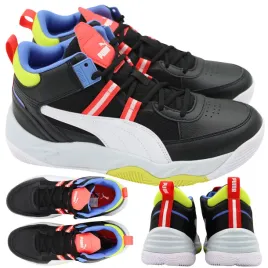 buty-sportowe-meskie-puma-rebound-za-kostke-czarne-wygodne-r-46