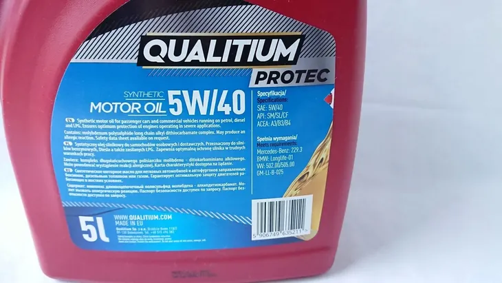 olej-qualitium-protec-5w40-5l-syntetyk-norma-producenta-bmw-longlife-01-gm-ll-b-025-mb-229-3-vw-502-00-vw-505-00