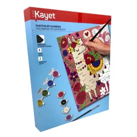 kayet-kids-zestaw-do-malowania-po-numerach-lama