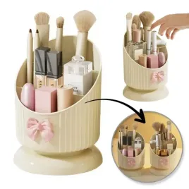 organizer-na-pedzle-kremowy-z-rozowa-kokardka-158x11-cm-cb67