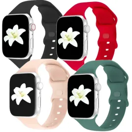 4x-pasek-do-zegarka-apple-watch-1-2-3-4-5-6-7-8-9-10-se-42-44-45-silikonowy
