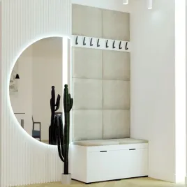 biala-szafka-na-buty-ze-schowkiem-wieszak-panele-tapicerowane-bez-100-cm