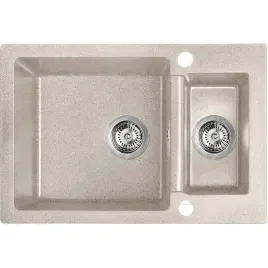 laveo-celia-bezowy-zlew-granitowy-1-5-komory-44x65-cm-z-syfonem