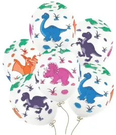 balony-dinozaury-urodzinowe-kolorowe-dla-dzieci-dinozaur-zestaw-6szt