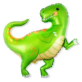 balon-foliowy-dinozaur-zielony-t-rex-usmiechniety-tyranozaur-dinozaury
