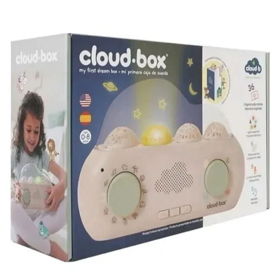 CLOUD B Muzyczny projektor z bajkami CloudBox - wersja polsko-angielska