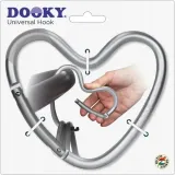 dooky-hak-haczyk-zaczep-karabinczyk-do-wozka-serce-matt-silver