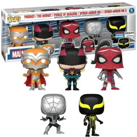 funko-pop-marvel-figurki-kolekcjonerskie-spiderman-5-pak-prodigy-hornet