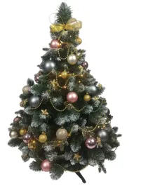 choinka-120cm-rozowo-grafitowa-bajkowa-z-dekoracjami-100led-jak-zywa