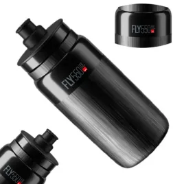bidon-elite-fly-tex-czarny-szare-logo-550ml-super-lekki-54-gram