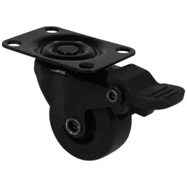 kolko-meblowe-obrotowe-gumowe-z-hamulcem-lkg-fi-40mm-skretne-czarne
