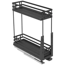 kosz-cargo-mini-deluxe-dolne-2p-grafit-do-szafki-200mm-cichy-domyk-amix