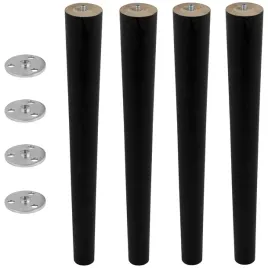 4x-nozki-nogi-drewniane-czarne-okragle-36cm-blacha