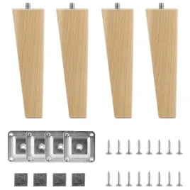 nozki-drewniane-buk-trapez-skosne-15cm-blachy-4szt