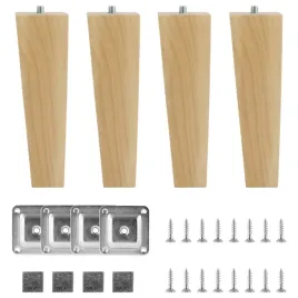 nozki-drewniane-buk-trapez-skosne-18cm-blachy-4szt