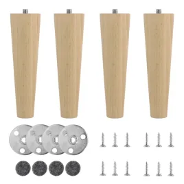 nozki-drewniane-buk-okragle-15cm-blachy-4-szt
