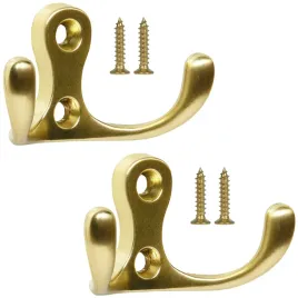 2x-wieszak-meblowy-scienny-haczyk-na-ubrania-w005-zloty-szczotkowany-wkrety