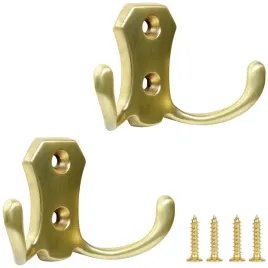 2x-wieszak-meblowy-scienny-haczyk-na-ubrania-w004-zloty-szczotkowany-wkrety