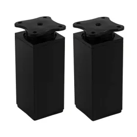 nozka-meblowa-kwadratowa-40x40-h-70-regulacja-20mm-aluminiowa-czarna-2szt