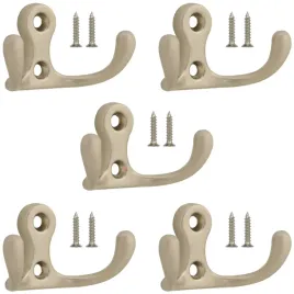 wieszak-meblowy-scienny-niski-haczyk-na-ubrania-w005-satyna-5-sztuk-wkrety