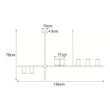 lampa-wiszaca-zyrandol-z-kwietnikiem-k-4756-5xgu10-pomieszczenie-biuro-jadalnia-korytarz-schody-kuchnia-lazienka-pokoj-dzieciecy-salon-sypialnia-uniwersalne