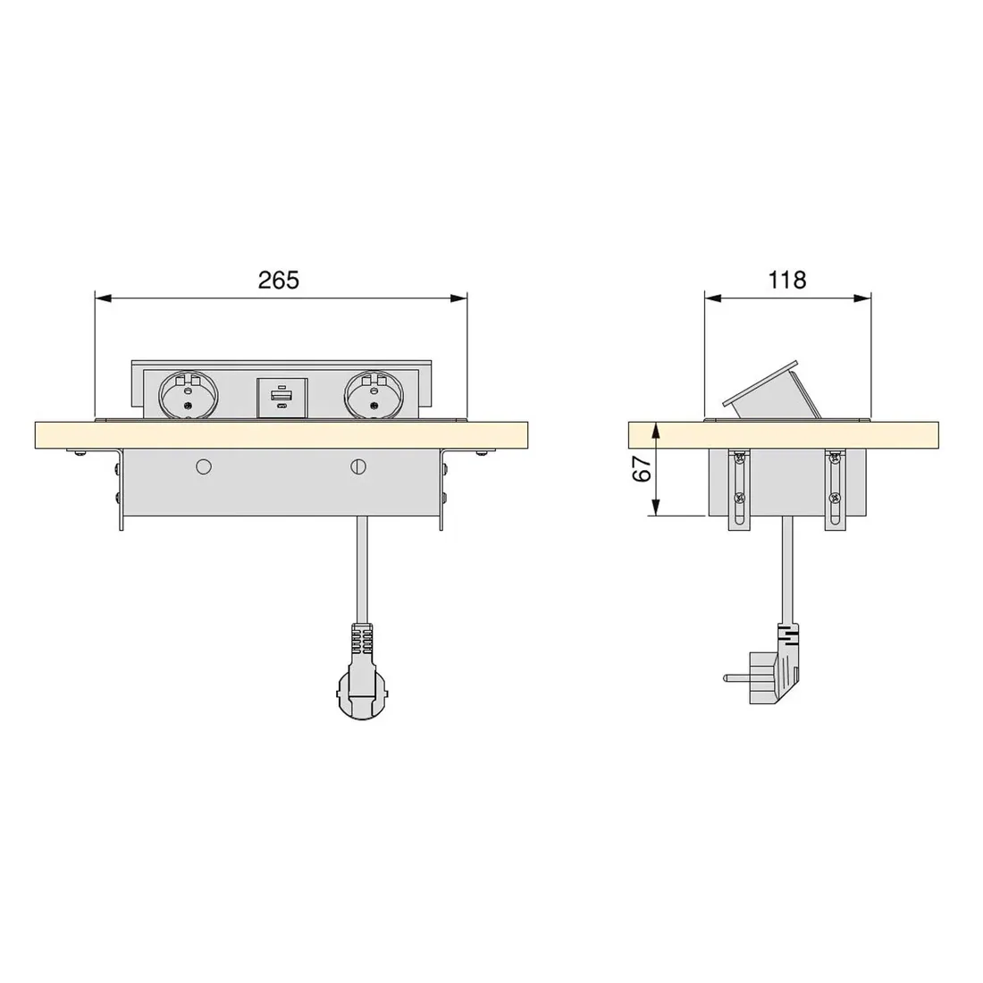 gniazdo-chowane-w-blat-atom-26-lite-usb-czarne