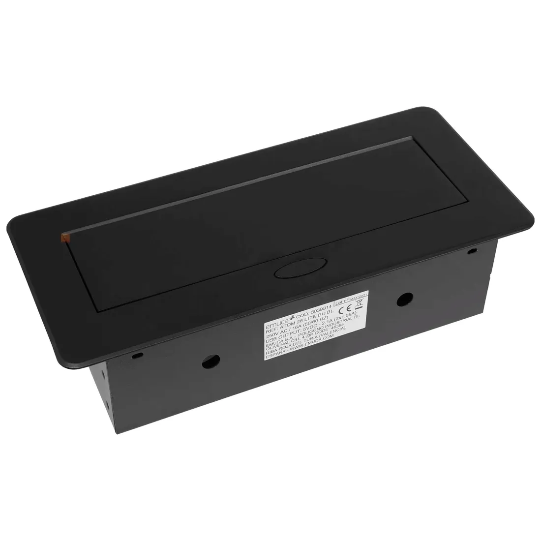 gniazdo-chowane-w-blat-atom-26-lite-usb-czarne