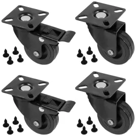 kolko-meblowe-obrotowe-gumowe-50mm-emuca-zestaw-140kg-z-hamulcem-czarne