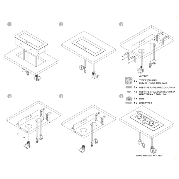 gniazdo-chowane-w-blat-atom-26-2xusb-hdmi-rj45-biale-stan-nowy-typ-gniazda-gniazdo