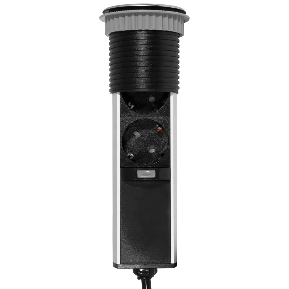 gniazdo-wpuszczane-chowane-w-blat-fi60-2xusb-emuca-stan-nowy