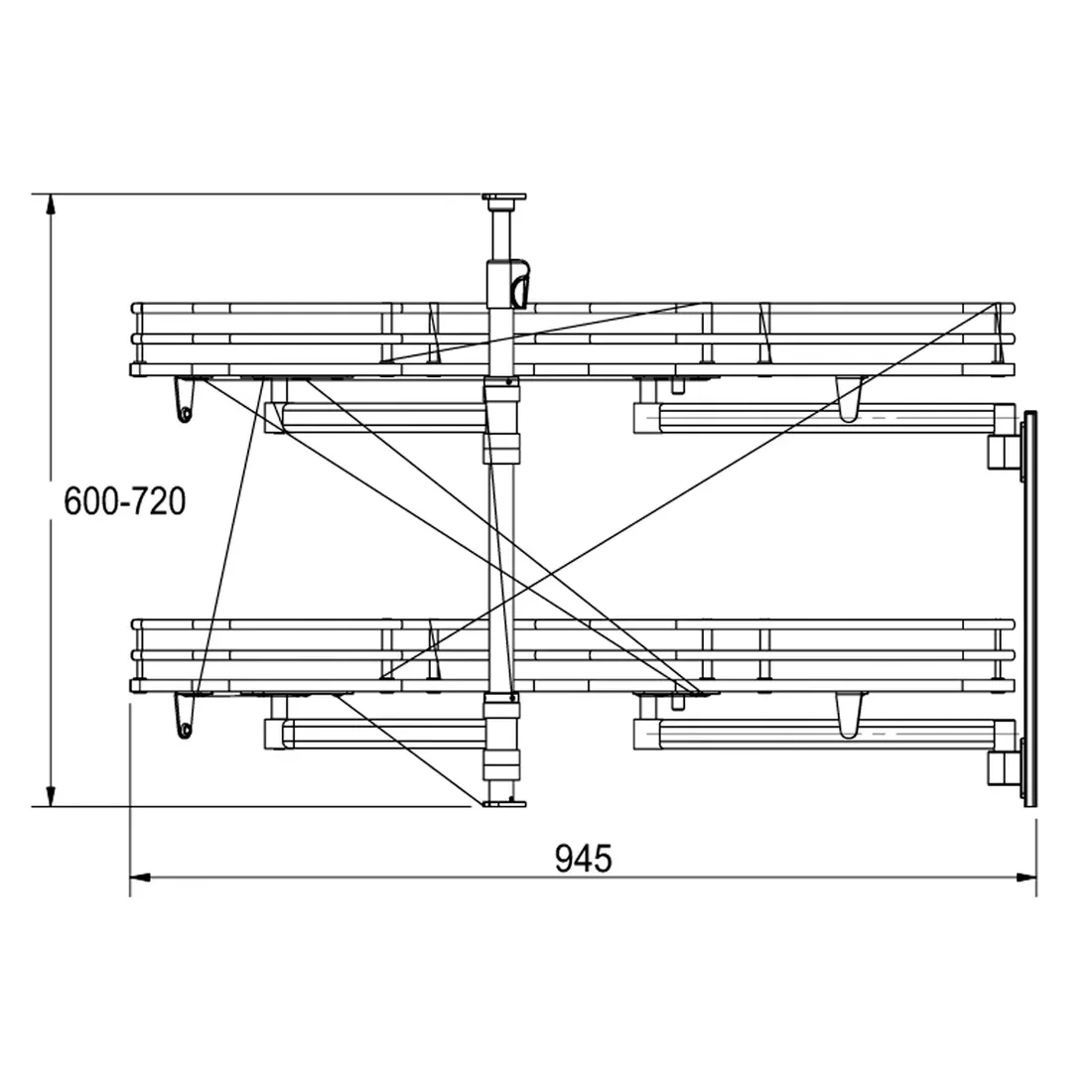 cargo-narozne-magic-corner-gemi-1200mm-nerka-prawa-bialy