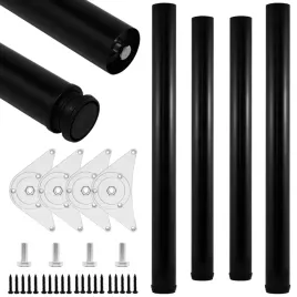 nogi-meblowe-do-stolu-h-710-fi-60mm-czarny-4szt