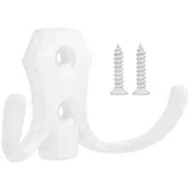 wieszak-meblowy-scienny-niski-haczyk-na-ubrania-w004-bialy-wkrety