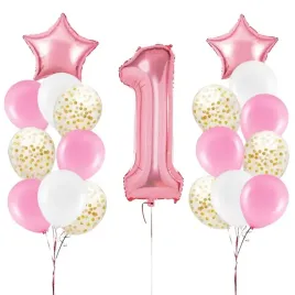 zestaw-balonow-na-roczek-balony-cyfra-1-zestaw-pierwsze-urodziny-rozowe