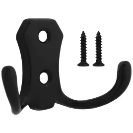 wieszak-meblowy-scienny-niski-haczyk-na-ubrania-w004-czarny-wkrety