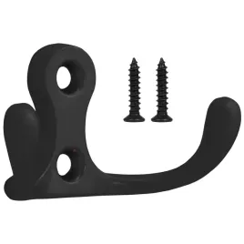 wieszak-meblowy-scienny-niski-haczyk-na-ubrania-w005-czarny-wkrety