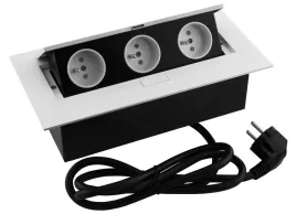 gniazdo-wpuszczane-w-blat-gtv-flexiport-biale