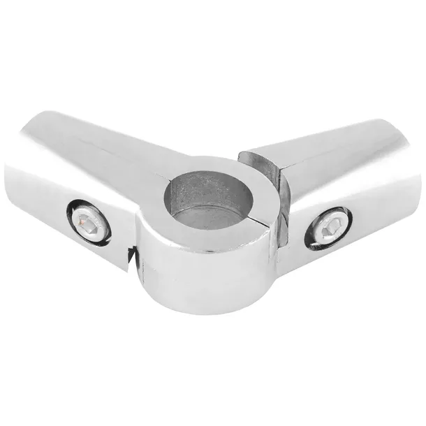 Złączka S kątowa Złącze do rury fi 25mm - chrom