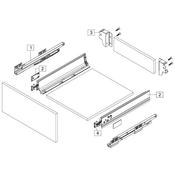 szuflada-systembox-tb10-l-450mm-niska-amix-kod-producenta-tb10-1-450-szary