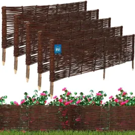 5x-palisada-ogrodowa-wiklinowa-obrzeze-trawnikowe-wbijane-plotek-120x40-cm