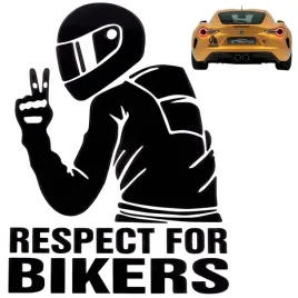 naklejka-respect-for-bikers-motocyklista-na-samochod-czarna