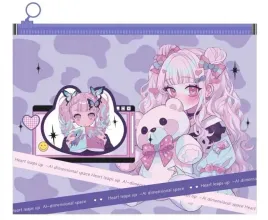 teczka-plastikowa-z-suwakiem-b5-manga-pink-fantas-fiolet-kreskowka-rysunki