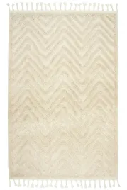 dywan-shaggy-do-salonu-gruby-miekki-krem-zygzak-jodelka-berber-133x190-cm