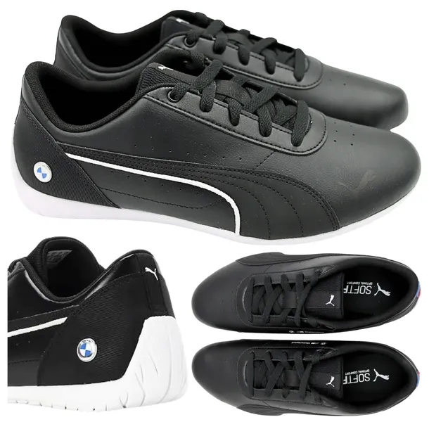 BUTY MĘSKIE PUMA BMW MMS Neo Cat 307309 05 SPORTOWE CZARNE WYGODNE r. 43