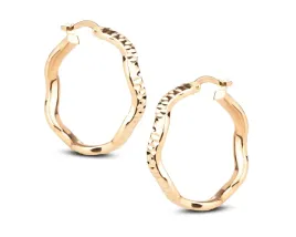 zlote-falowane-kolczyki-koleczka-z-diamentowaniem-24-mm-14kt-585