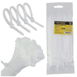 opaska-kablowa-zaciskowa-nylonowa-25-x-150mm-biala-100-sztuk-zestaw-mocne