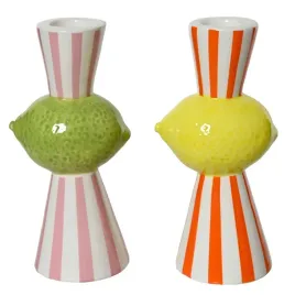 swiecznik-ceramiczny-cytryna-limonka-dekoracyjny-wiosna-14cm