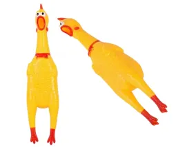 gryzak-dla-psa-kurczak-gumowy-piszczalka-dla-psa-zolty-38-cm-x-9-cm
